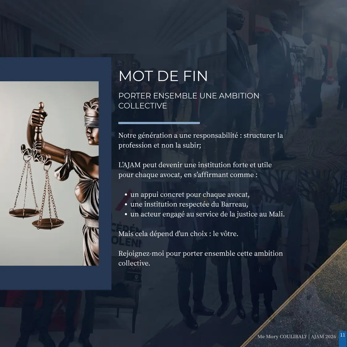 PRESIDENCE AJAM